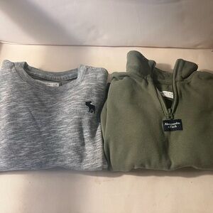 2 Abercrombie boys sweatshirts.